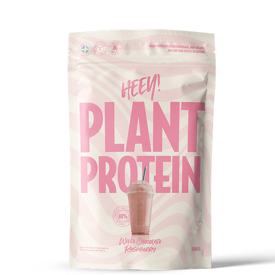 Vegan Protein Valkosuklaa-Vadelma 500 g