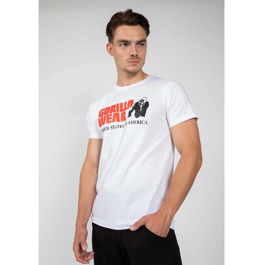 Gorilla Wear Classic T-shirt White Xxxxl