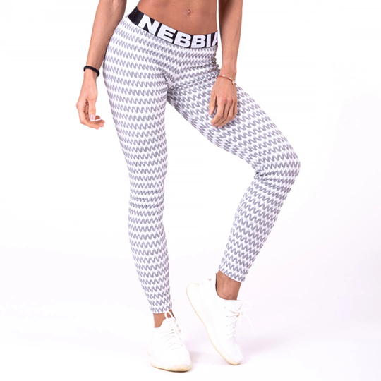 Nebbia Boho 3d Pattern Tights Light Grey