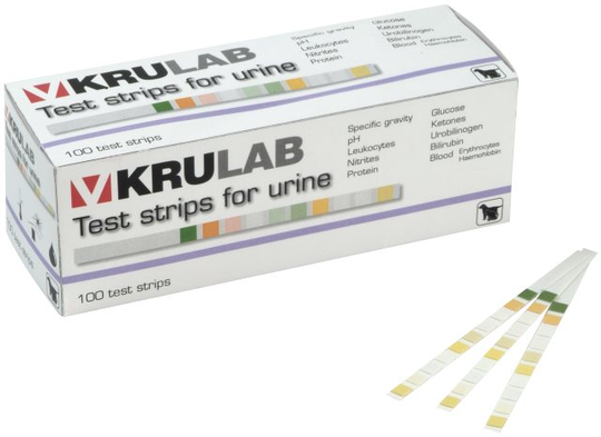 Krulab V10 Urine testiliuskat eläimille 100 kpl