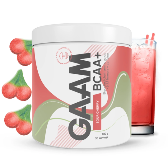 Gaam Bcaa + Caffeine 400 G Sour Cherry