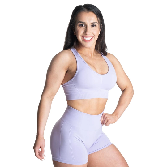 Better Bodies Scrunch Sports Bra Cool Purple Xl