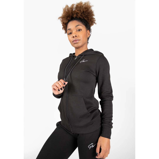 Gorilla Wear Pixley Zipped Hoodie Black L