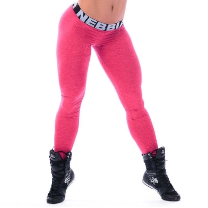 Nebbia Scrunch Butt Tights Red