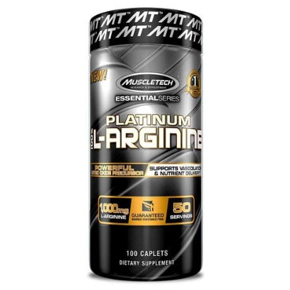 Muscletech 100% Platinum L-arginine 100 Caps