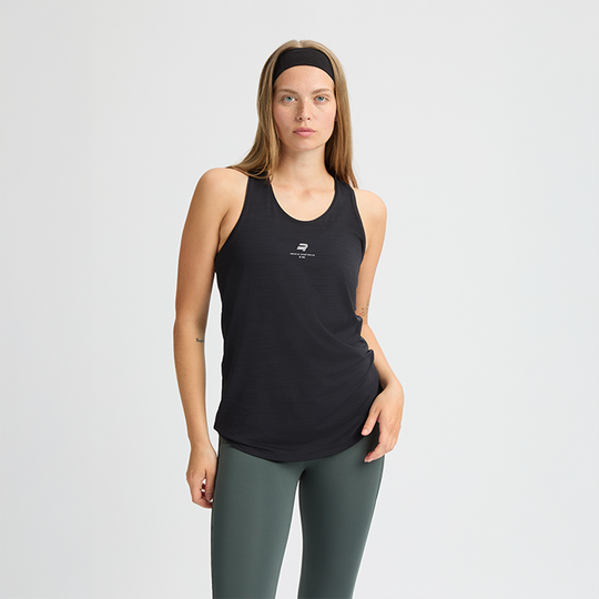 Motion Racerback Hihaton Paita Musta