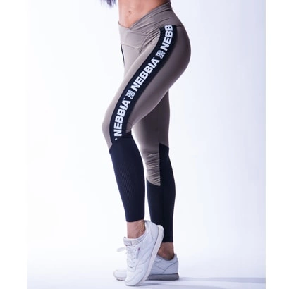 Nebbia High Waist Mesh Tights Mocha L