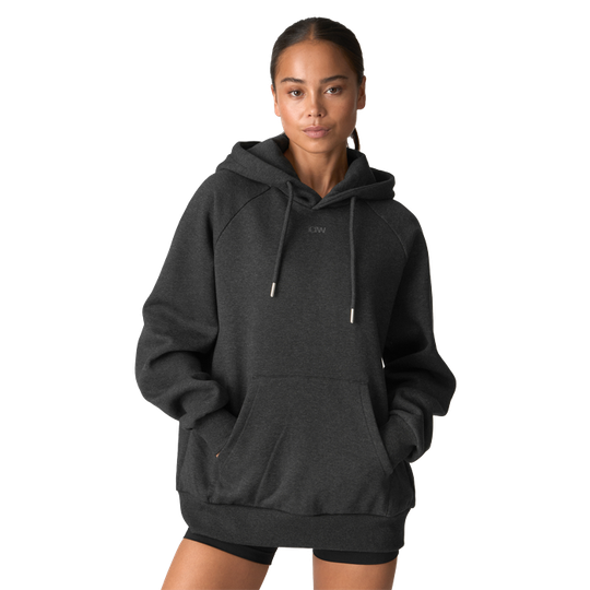 Everyday Hoodie Wmn, Grey Melange