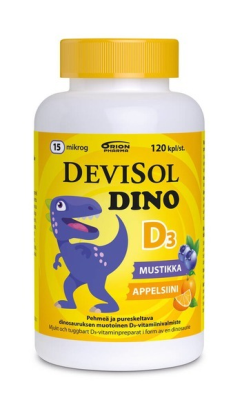Devisol Dino 15 mikrog 120 tabl