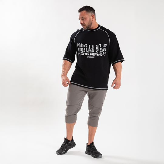 Finley Oversized T-paita Musta Harmaa