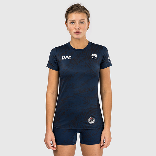 UFC Fusion by Venum Fight Week Women's Dry-Tech T-Shirt Oceanic Blue