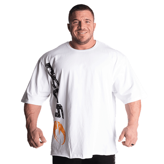 Gasp Iron Tee, White