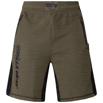 Gorilla Wear Augustine Old School Shorts Army Green Xxl/xxxl