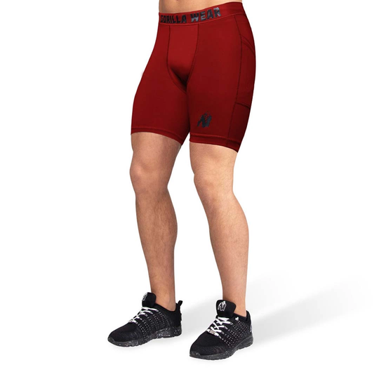 Gorilla Wear Smart Shorts Burgundy L