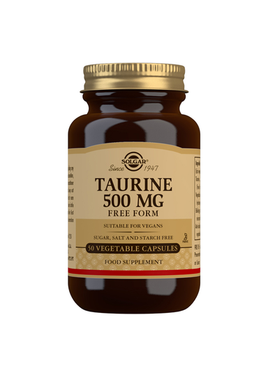 Solgar Tauriini 500 mg, 50 kaps.