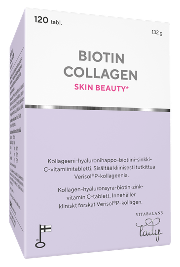 Vitabalans Lady Biotin Collagen Skin Beauty 120 tabl