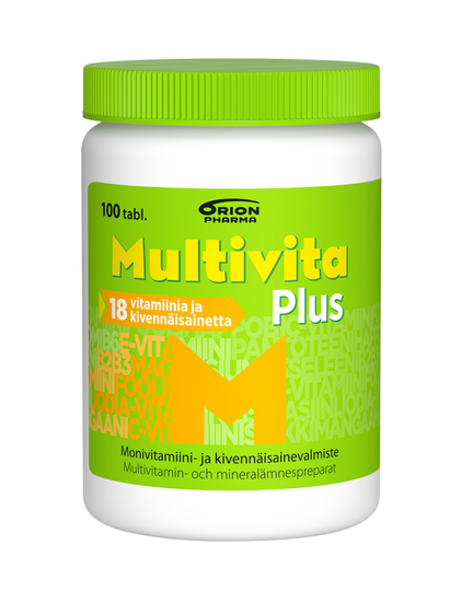 Multivita Plus monivitamiini 100 tabl