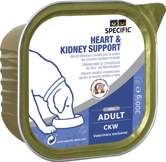 Specific CKW Hearth and Kidney Support koiralle 6x300 g