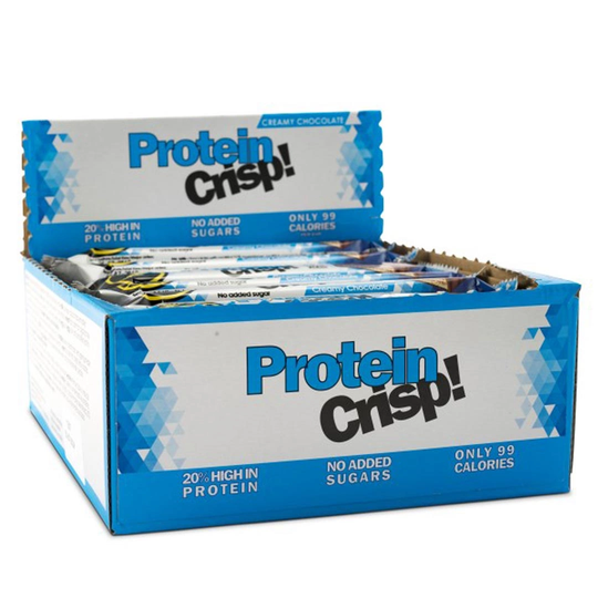 24 X Slender Chef Protein Crisp 20 G Creamy Chocolate