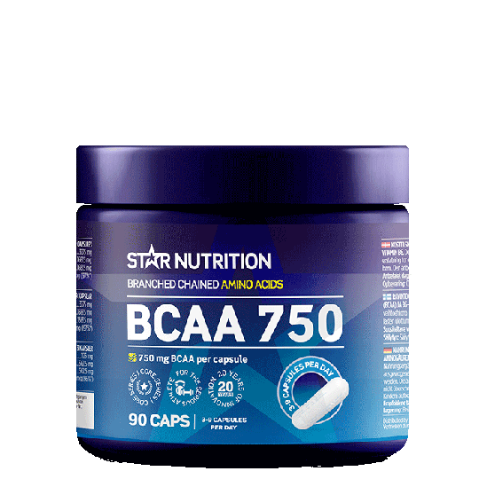 BCAA 750 kapselit 90 kpl