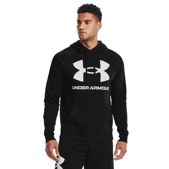 Under Armour Ua Rival Fleece Big Logo Hd Black/onyx White M