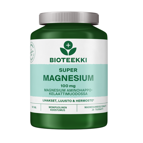 Bioteekin Super Magnesium 100 tablettia
