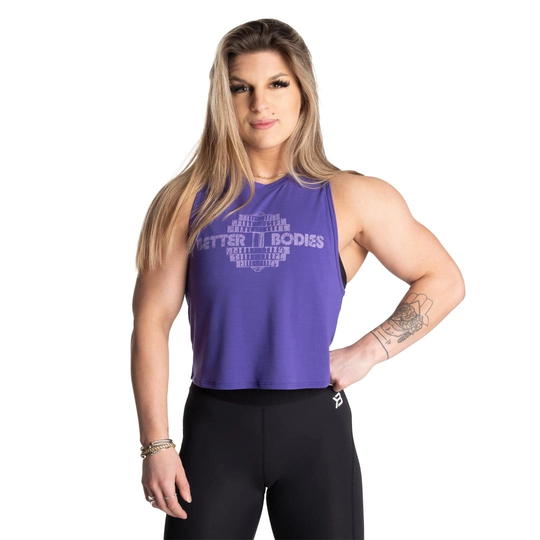 Better Bodies Empire Loose Rcrback Athletic Purple L