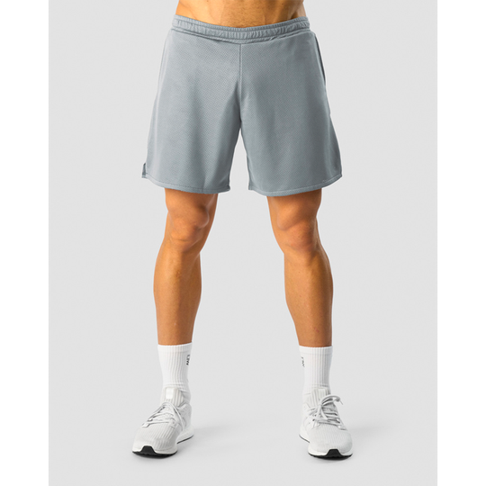 Revive Mesh Shorts Men, Dusty Blue