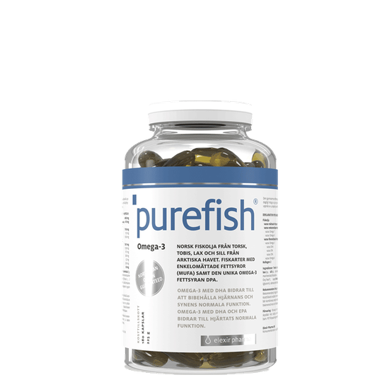 Purefish Omega-3 180 kapselia