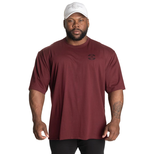 Better Bodies Union Iron Tee Maroon M