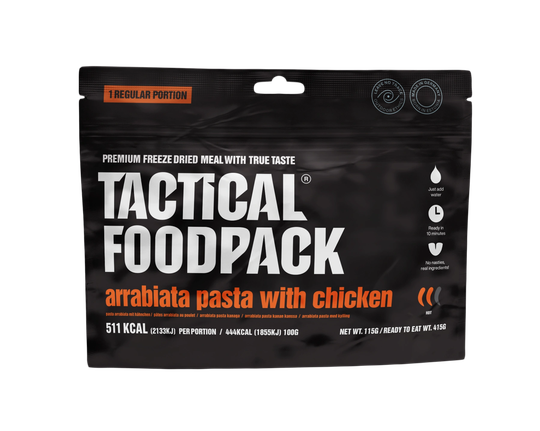 Tactical Foodpack Arrabiata Pasta With Chicken