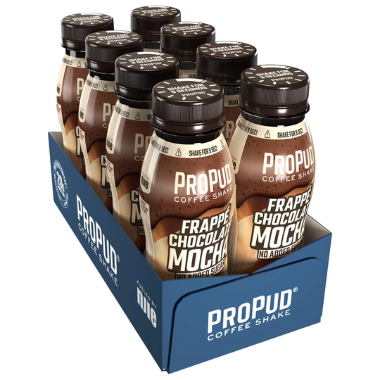 8 X Njie Propud Coffee Shake 203 Ml Frappe Chocolate Mocha