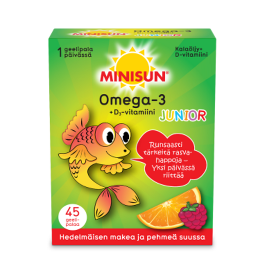 Minisun Omega Junior 45 geelipalaa