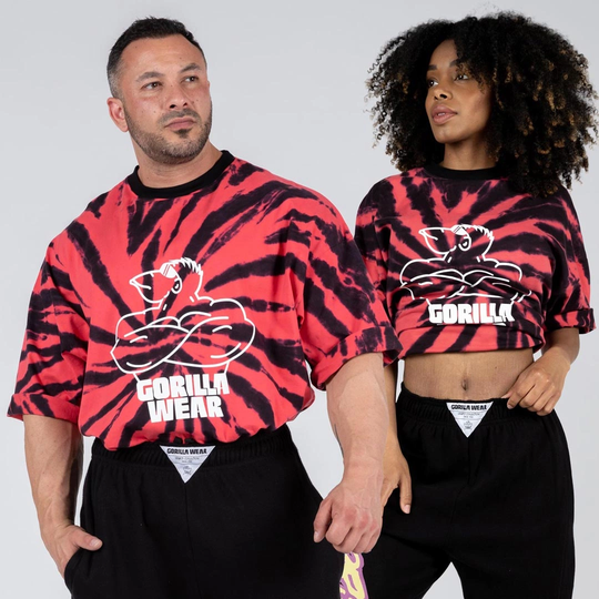 Gorilla Wear Legacy Oversized T-shirt Red/black L