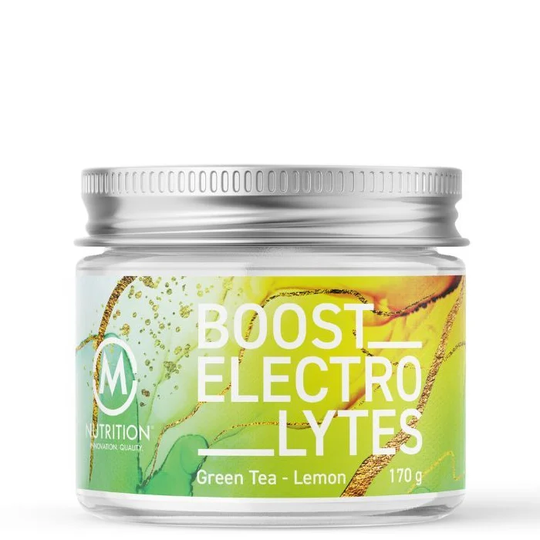 Keto Boost Rasvanpolttaja + Elektrolyytit Vihreä tee & Sitruuna 170 g
