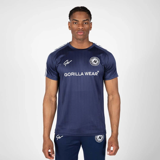 Gorilla Wear Stratford T-shirt Navy Xxxl