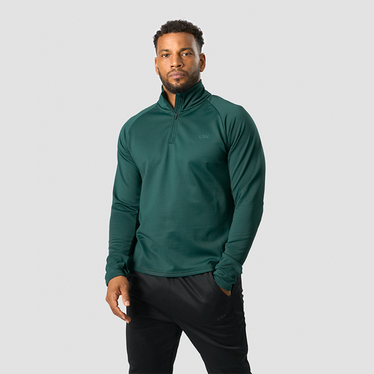 Training Club 1/4 Zip Long Sleeve, Dark Teal