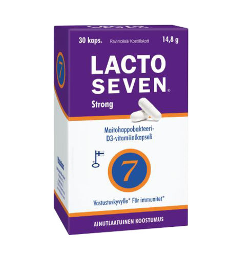 Lacto Seven Strong 30 kapselia