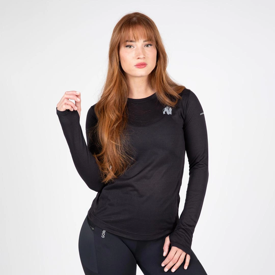 Gorilla Wear Raleigh Long Sleeve Black Xl