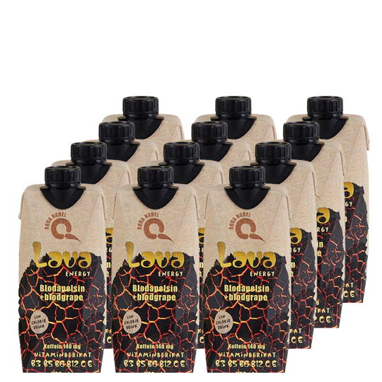 12 x LAVA, 500 ml, Veriappelsiini Verigreippi