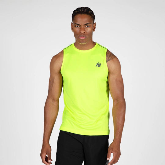 Gorilla Wear Washington Tank Top Neon Yellow Xxxl