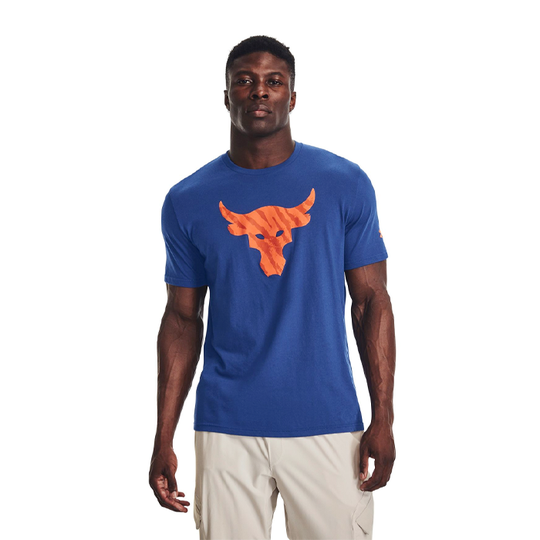 UA Project Rock Brahma Bull SS, Blue Mirage