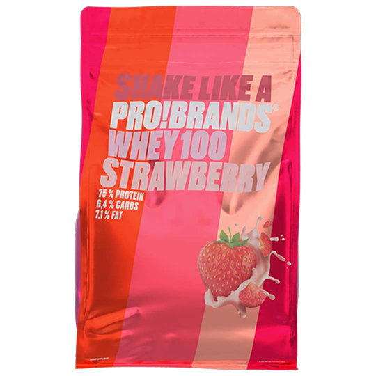 Pro Brands 100% Whey Protein 900 G Strawberry