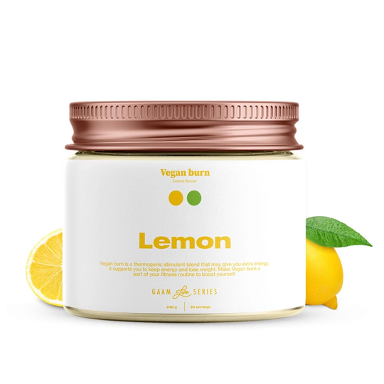 Gaam Vegan Burn 240 G Lemon