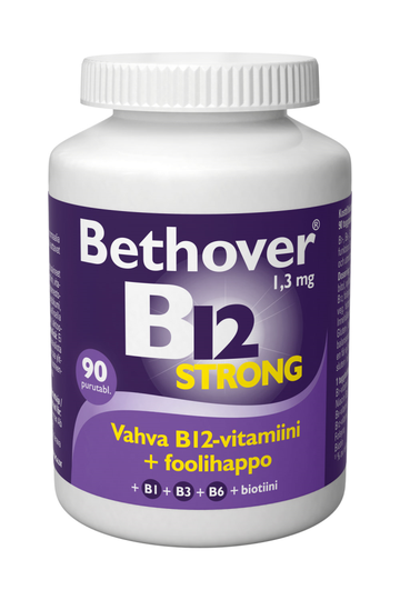 Bethover Strong B12-vitamiini 90 tabl