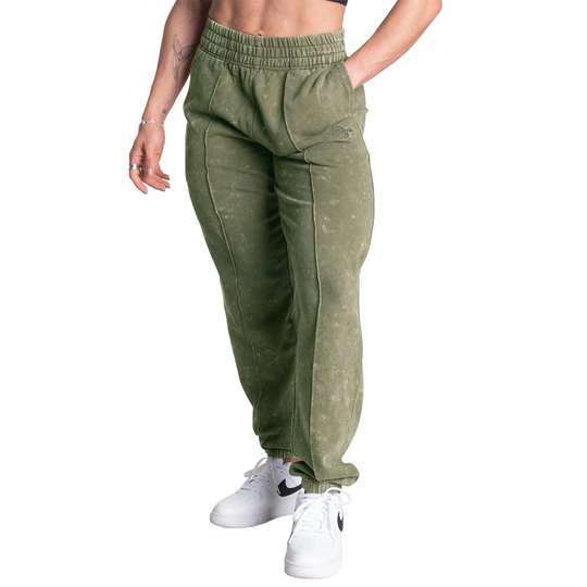 Better Bodies Acid Washed Sweatpants Acid Washed Green Xs