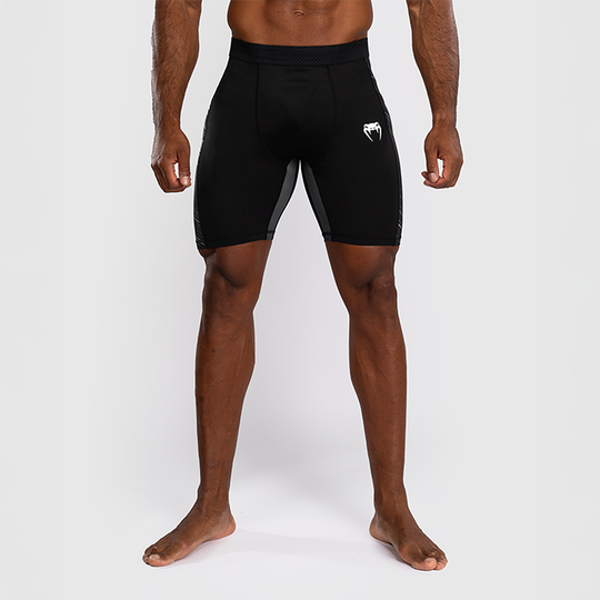 Rapid Vale Tudo Shorts Musta Harmaa Valkoinen