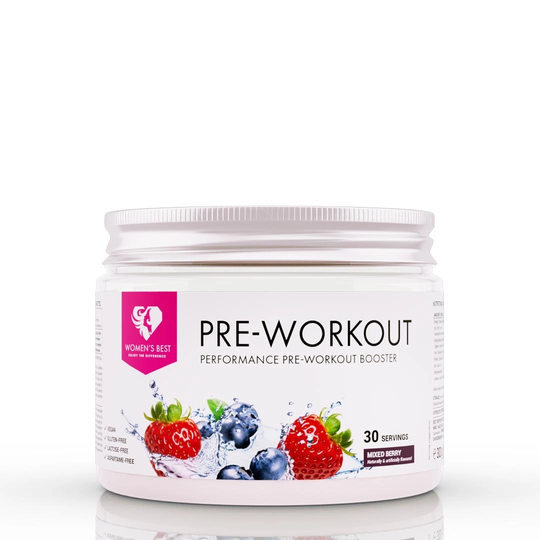 Womens Best Pre Workout Booster 300 G Mixed Berry