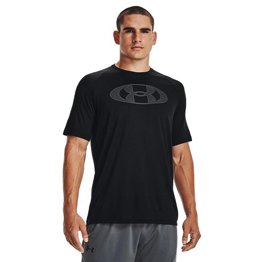 Under Armour Ua Tech 2.0 Lockertag Short Sleeve Black
