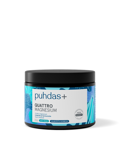 Puhdas+ Quattro Magnesium jauhe 150 g